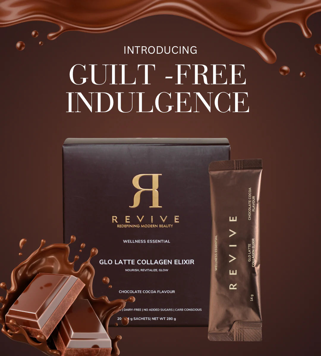 REVIVE - Glo Latte Collagen Elixir Chocolate Cocoa 20x14g