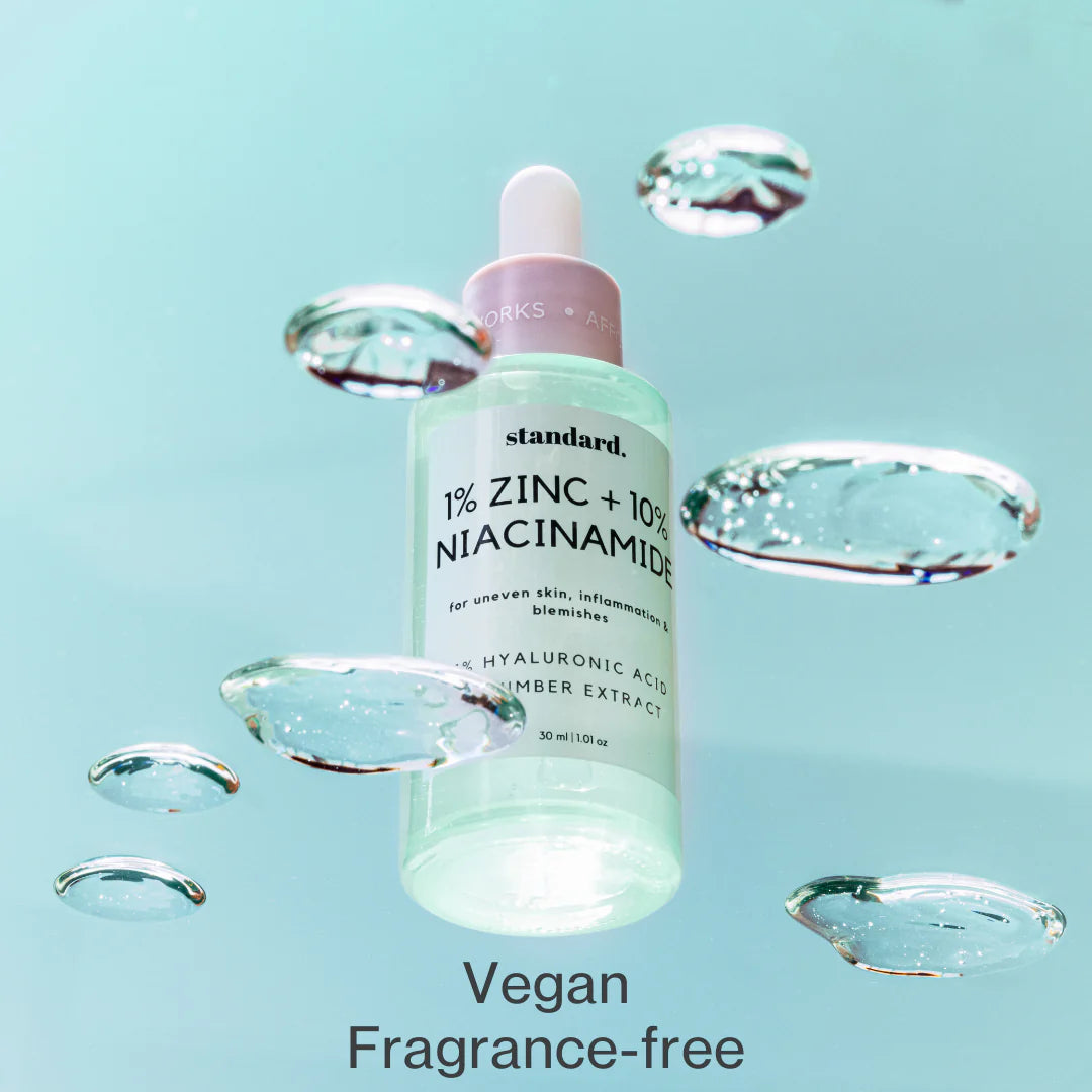 10% Niacinamide & 1% Zinc Serum with Hyaluronic Acid 30ml