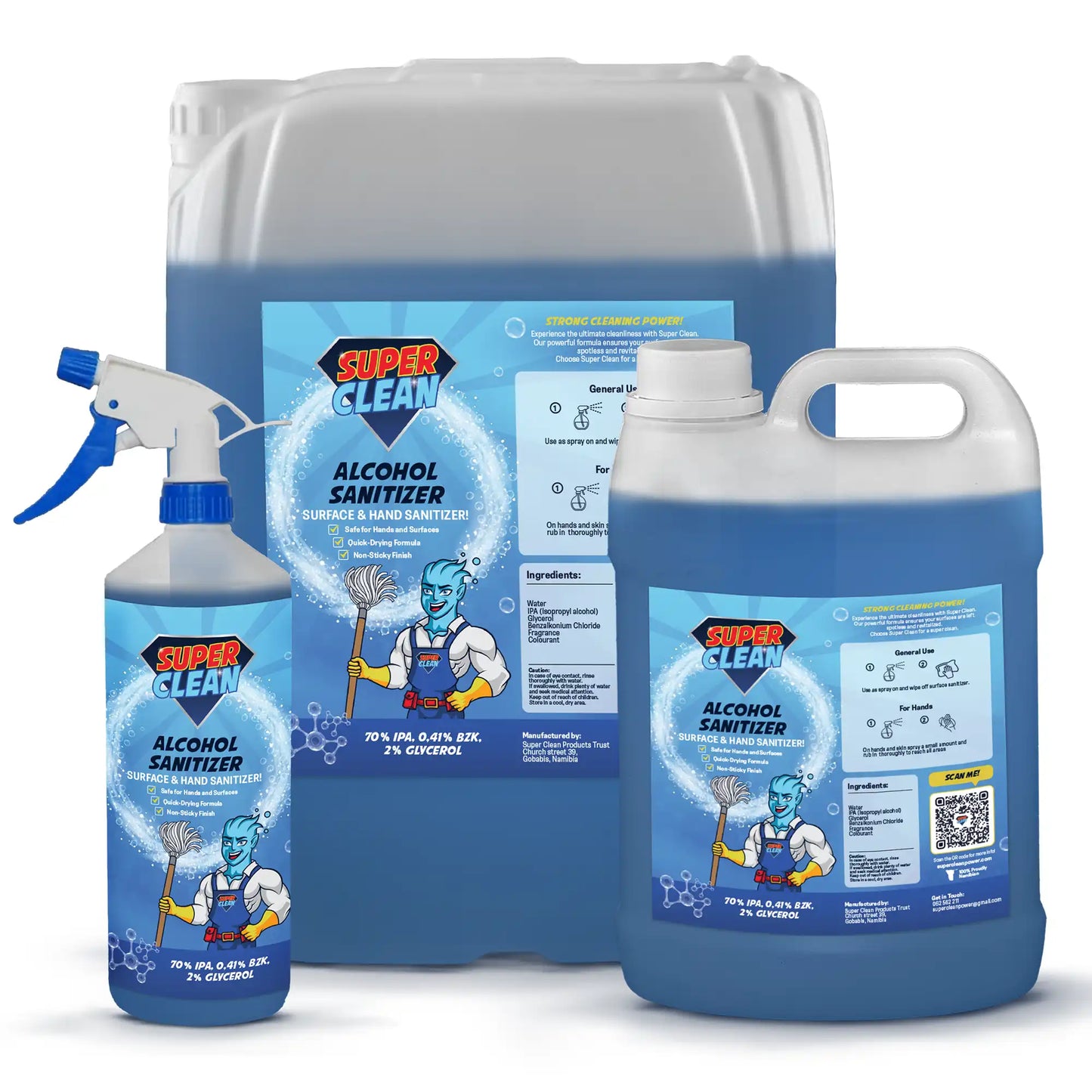 Super Clean: Alcohol Sanitizer