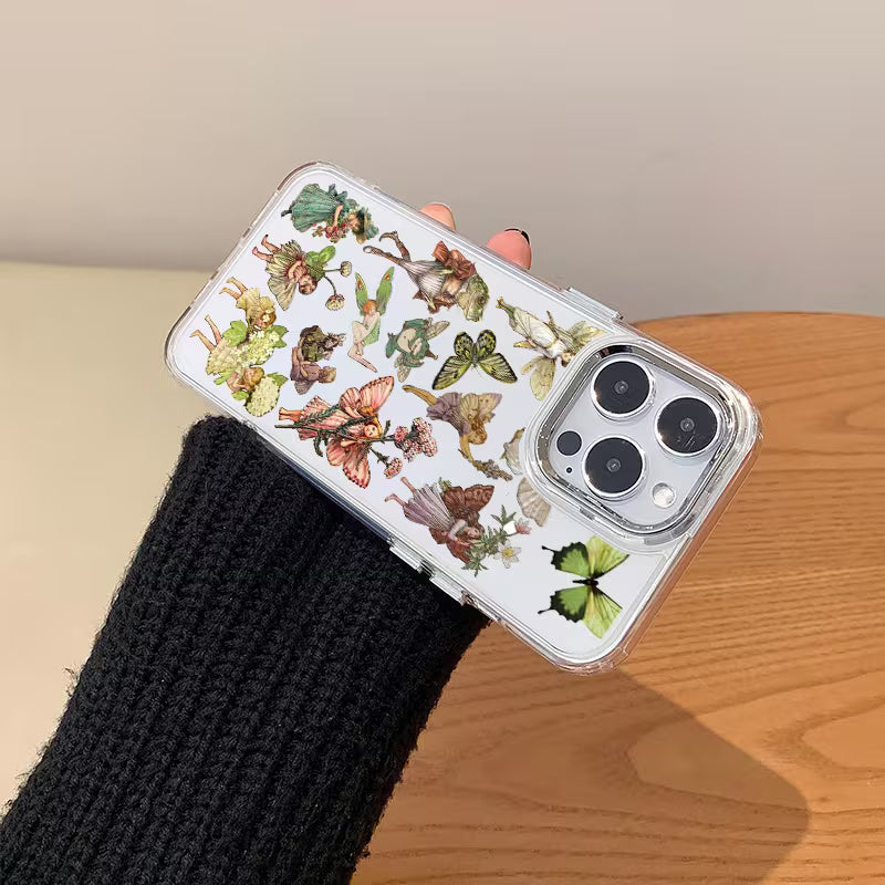 Phone Case - Butterfly Floral Pattern