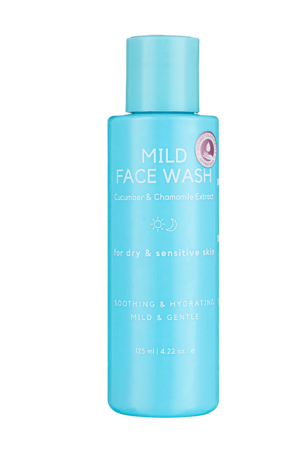 Mild Face Wash with Cucumber Extract & Rose Water 125ml