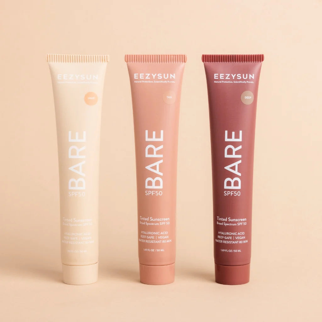 BARE Tinted Sunscreen SPF50 - 50ml Eezysun