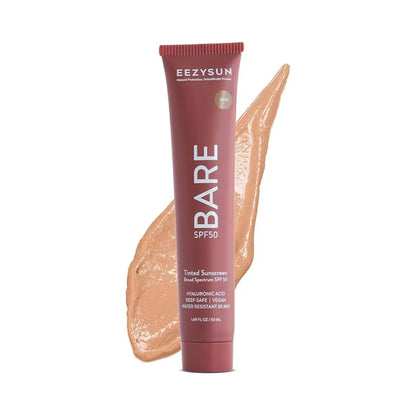 BARE Tinted Sunscreen SPF50 - 50ml Eezysun