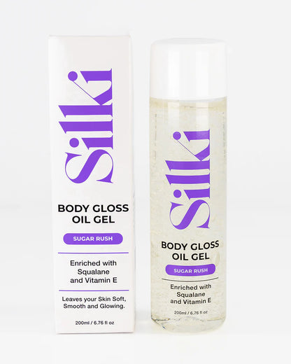 Body Gloss Oil Gel - Sugar Rush - 200ML