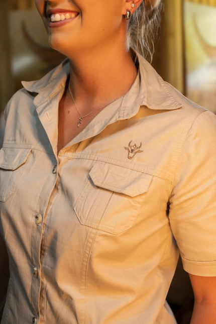 Bosbok Double Stitched Cotton Twirl Bush Shirts