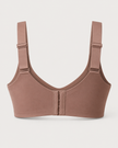 Plus Size Brown Jelly Bra | Wireless/Wide Straps