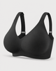 Plus Size Black Jelly Bra | Wireless/Wide Straps