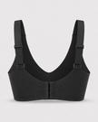 Plus Size Black Jelly Bra | Wireless/Wide Straps