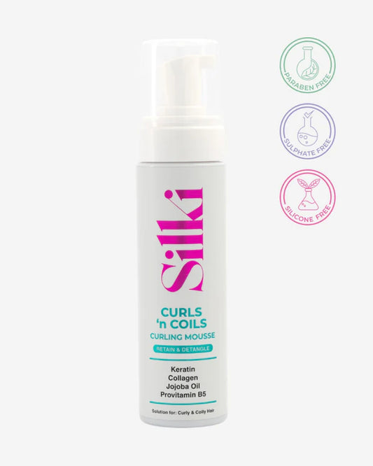 Silki Curls’n Coils Styling Mousse 200ml