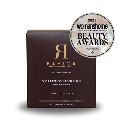 REVIVE - Glo Latte Collagen Elixir Chocolate Cocoa 20x14g