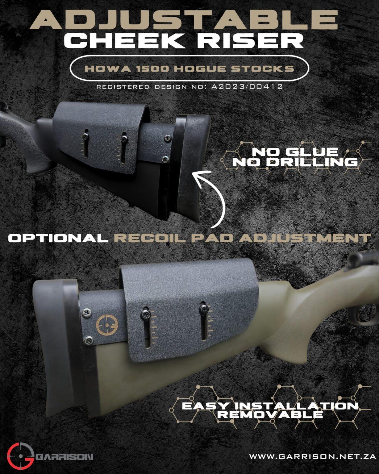 Garrison Cheek riser