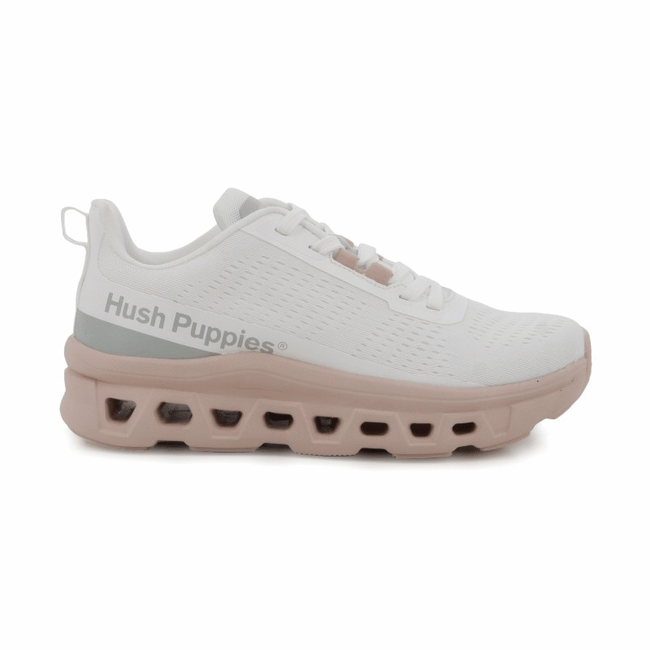 Hush Puppies - Maxene White Pink