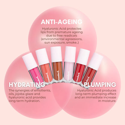 Tripeptide-1 Lip Glaze with Hyaluronic Acid, Tripeptides & Jojoba