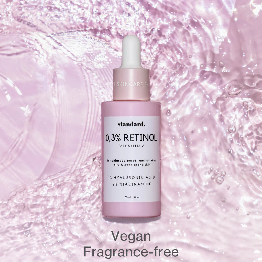 Retinol 0,3 (Vitamin A) % Serum with Niacinamide & Hyaluronic Acid 30ml