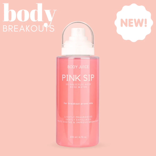 Pink Sip Body Mist with Rose Water & 2% Salicylic Acid 200ml
