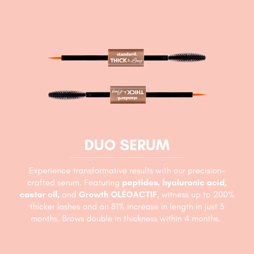 Thick & Long™ Lash Serum with Peptides, Hyaluronic Acid & Castor Oil