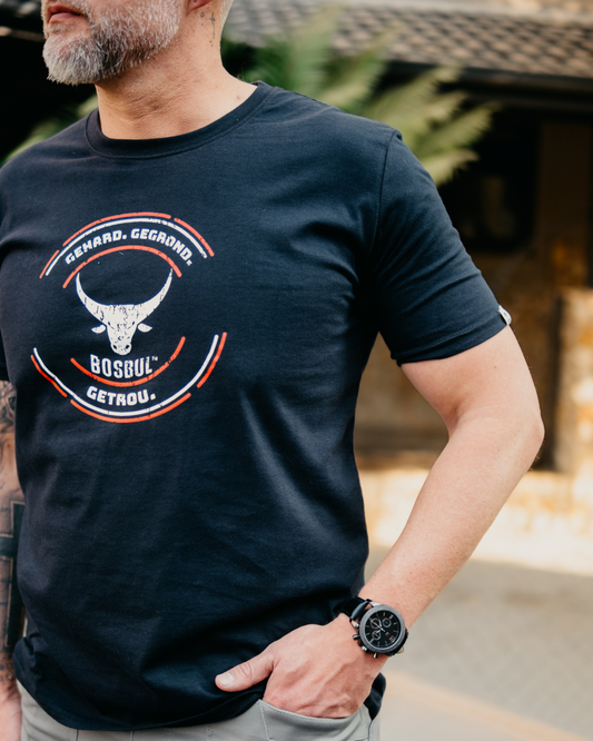 NEW Bosbul Black Round Red T-Shirt