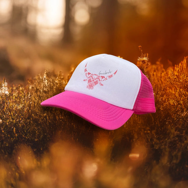 NEW Bosbok Pink & White Cap