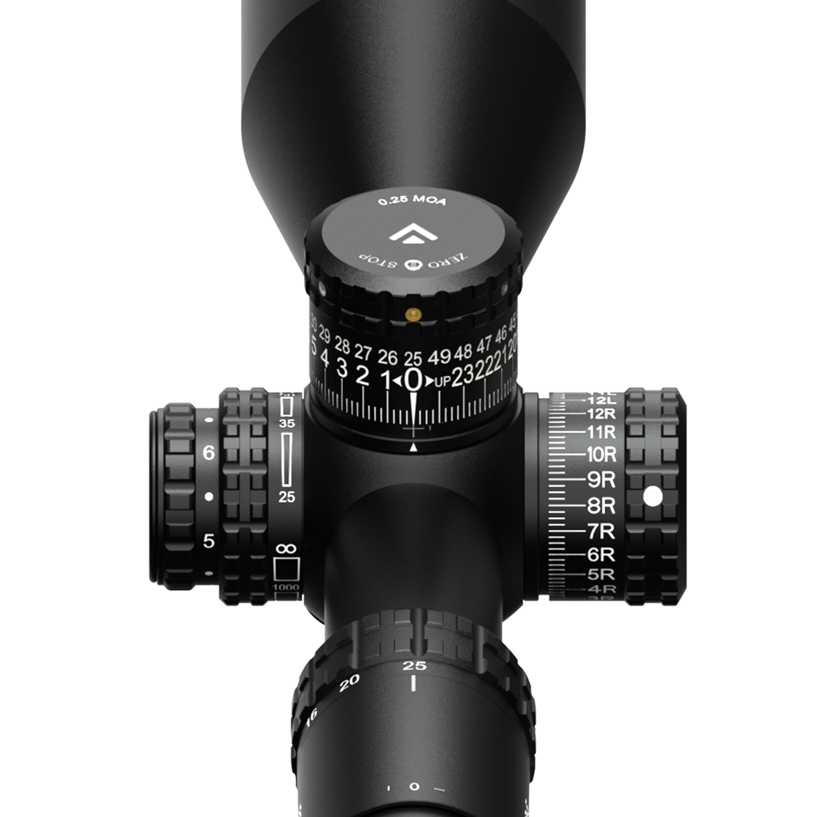 Arken Optics EP-5 5-25×56 FFP VPR Illuminated — Zero Stop — 34mm Tube