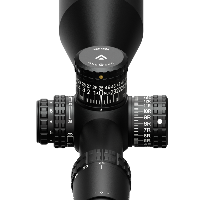Arken Optics EP-5 5-25×56 FFP VPR Illuminated — Zero Stop — 34mm Tube