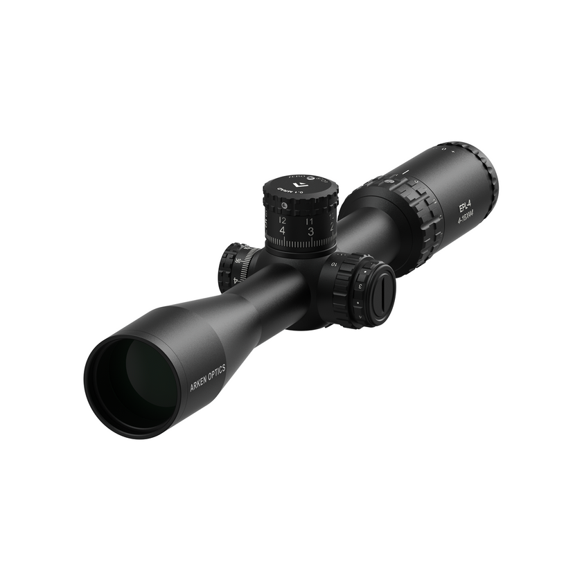 Arken Optics EPL-4 4-16×44 FFP VHR Illuminated — Zero Stop — 30mm Tube