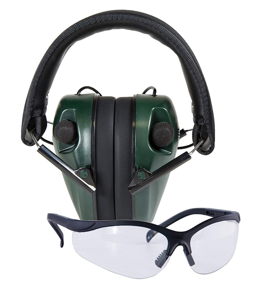 Caldwell E-Max Low Pro Ear Muffs & Glasses Combo