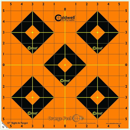 Caldwell OP Sight-in Target 20cm (5 Sheets)