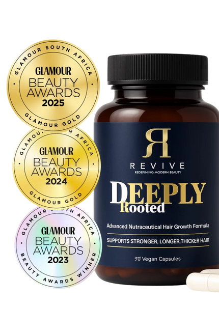 REVIVE - DEEPLY ROOTED Advanced Nutraceutical Hair Growth Formula 90caps