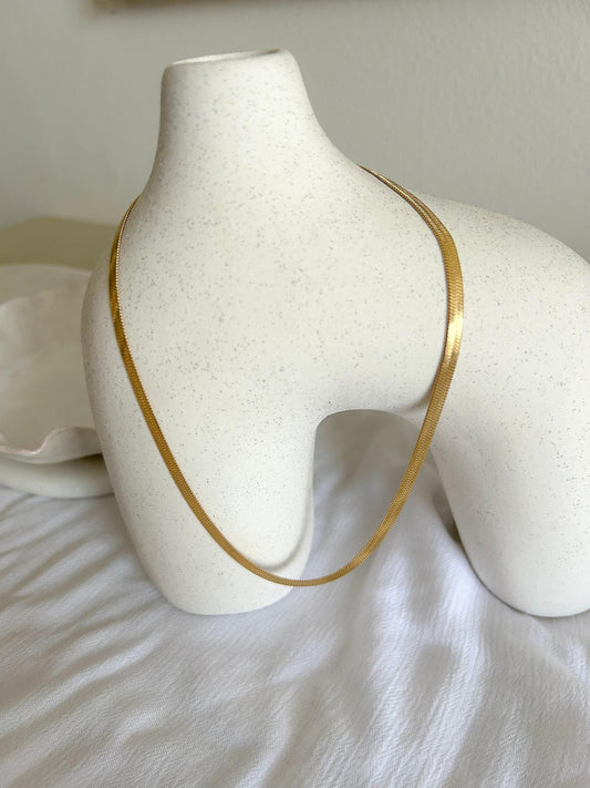 Mira 4mm Snake Necklace