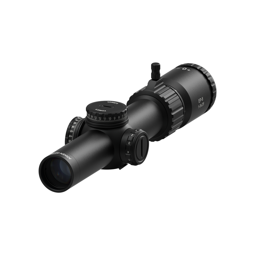 Arken Optics EP-8 1-8×28 FFP LPVO — 34mm Tube
