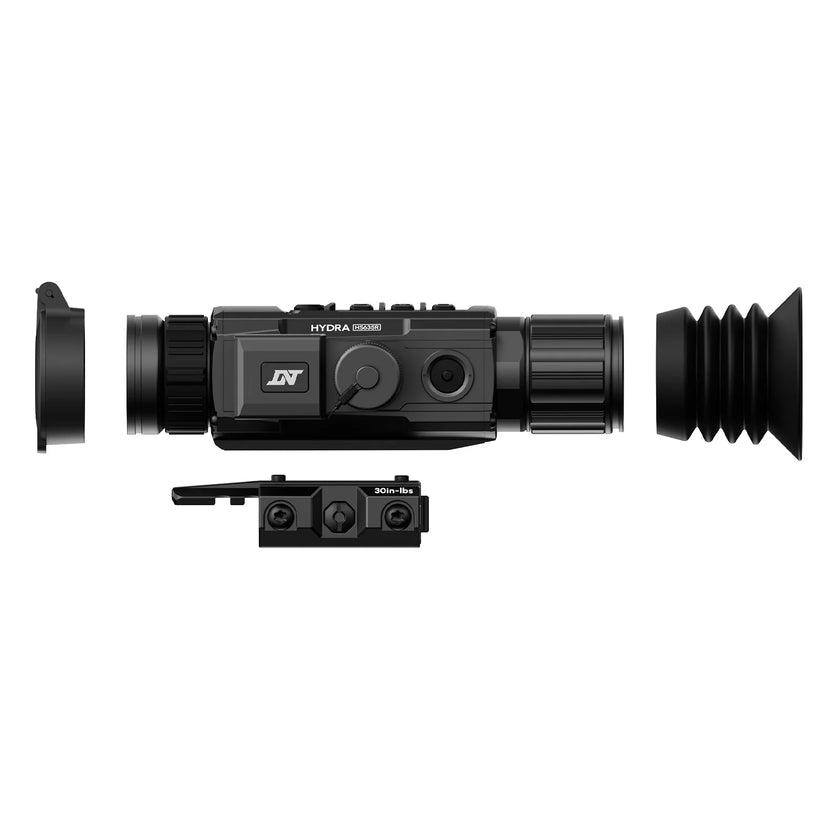 HS635 – Hydra 640×512 35mm Multi-Function Thermal Scope – Standalone Scope, Clip-On, Handheld Monocular